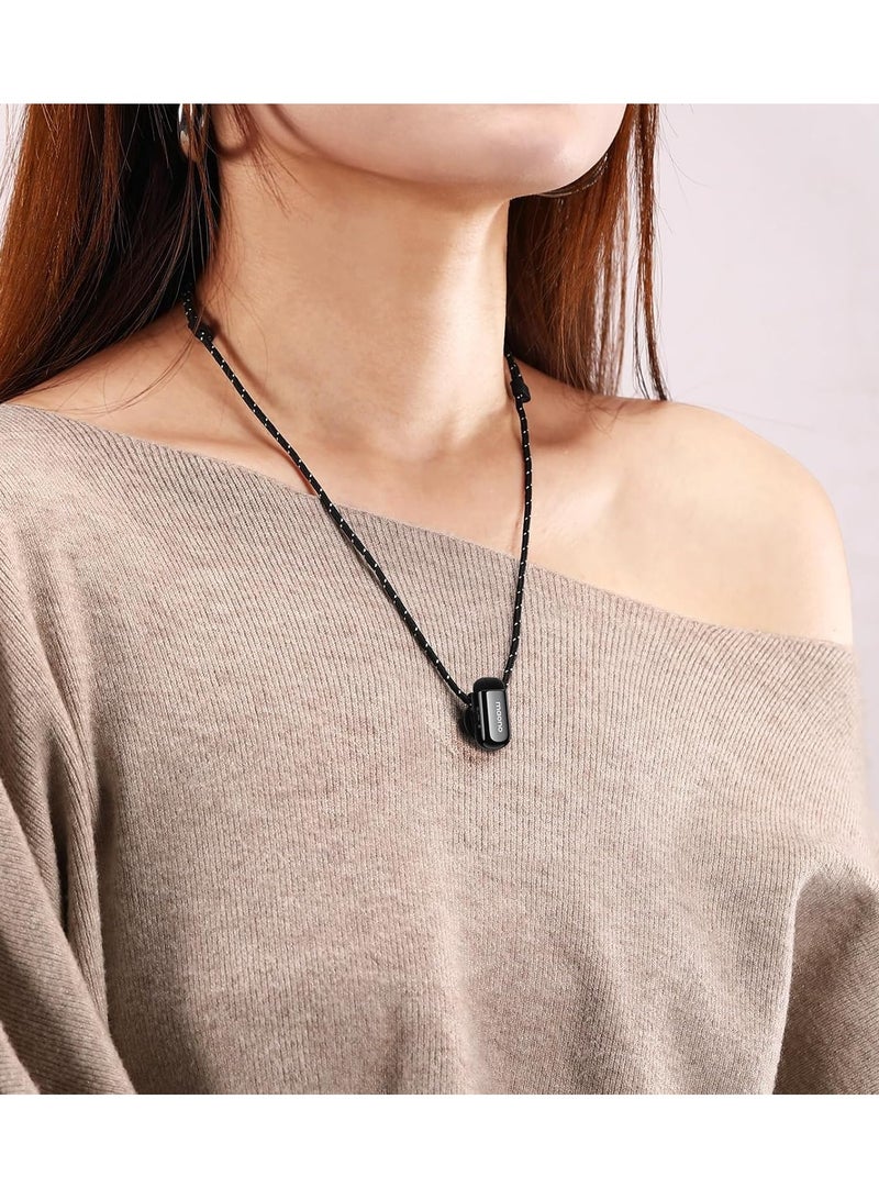 ماونو ميكروفون MAONO Wave T1 اللاسلكي الصغير، مناسب لأجهزة iPhone 16 و15 وأجهزة Android اللوحية، مزود بمنفذ USB-C، وخاصية إلغاء الضوضاء، وفلتر صوت بتقنية الذكاء الاصطناعي، وعمر بطارية يصل إلى 30 ساعة عند الاستخدام مع الملحقات لتسجيل الفيديو على TikTok وYouTube. - Image 5